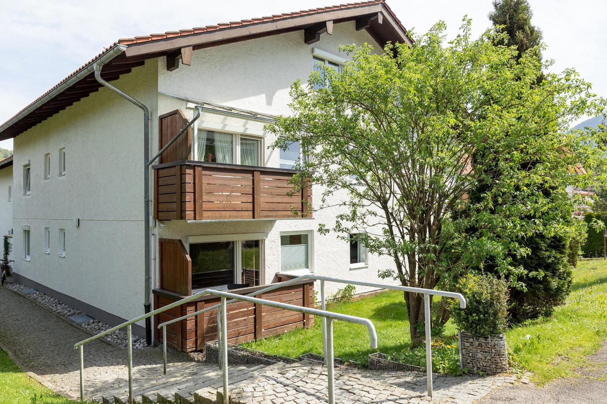 Apartment Fuchsbau - 2 Zimmer Mit Balkon Ruhpolding Ngoại thất bức ảnh